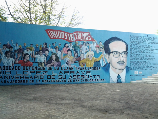 Plaza Sindical Mario López Larrave