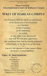 La ley Habeas Corpus