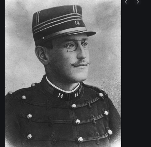Alfred Dreyfus gets transported to the devils island