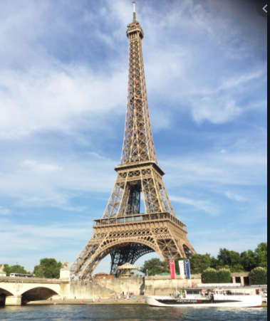 The Eiffel tower is opened