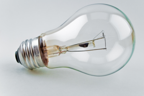 Thomas Edison invents the 1st light bulb