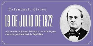 Lerdo de Tejada asume la presidencia.