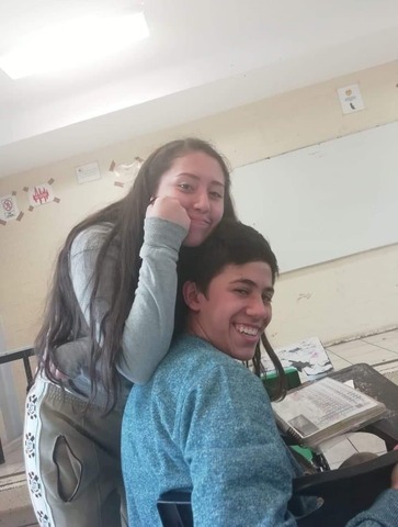 My girlfriend in high school