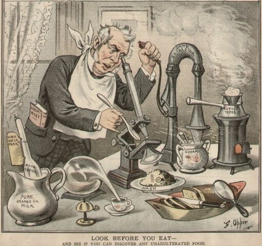 Passage of Pure Food and Drug Act