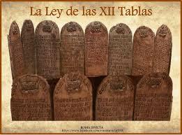 Ley de las XII tablas