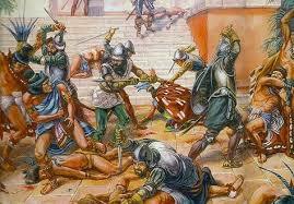 The massacre of the greater temple