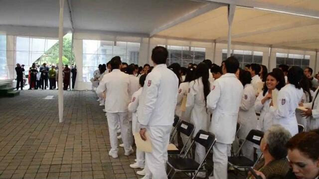 My mother's professional exam