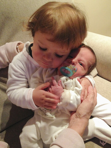 Birth of my brother and me