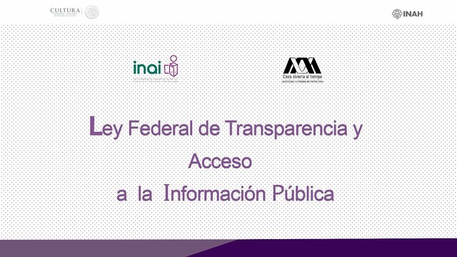 Ley de Transparencia y Acceso a la Información Publica Gubernamental