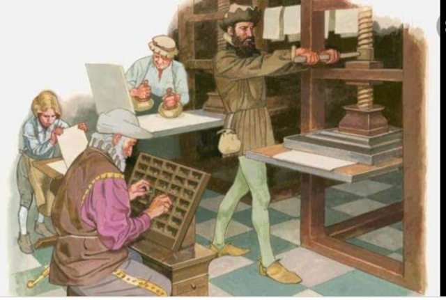 La extensión de la cultura escrita.