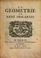 Descartes | Obra de la Geometrié