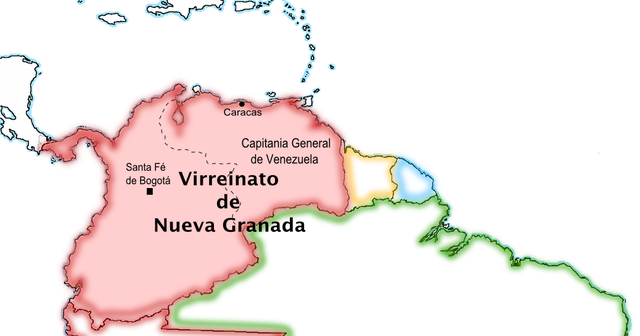 Creación del Virreinato de Nueva Granada
