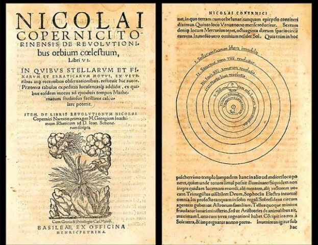 Nicolás Copérnico publica “De Revolutionibus Orbium