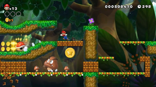 "Super Mario 3D World" ¡Super Mario Kart 8!