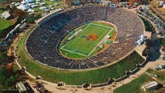 Football popularizes college sports.