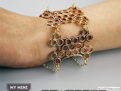 IMPRESIÓN 3D EN ORO Y PLATA.