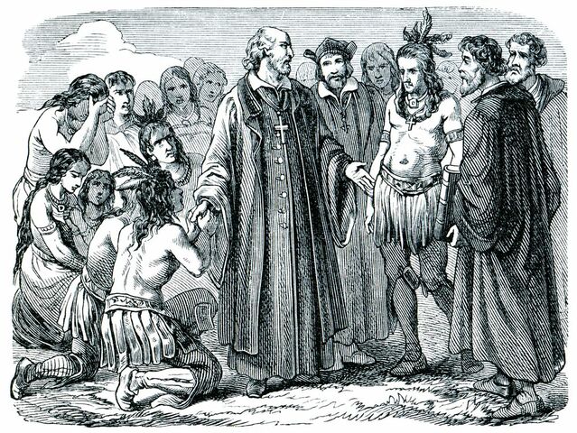 Llegada de los Dominicos