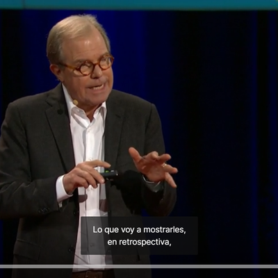 Timeline: Videoconferencia TED “Una historia de 30 años del futuro”