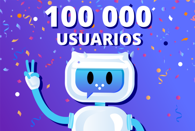 100000 usuarios