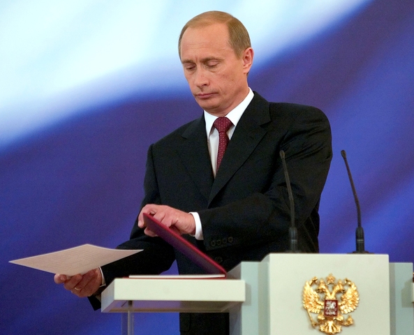 Putin's election as President of the Russian Federation