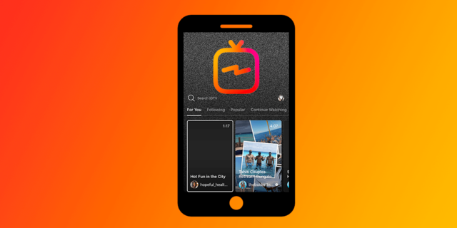 IGTV videos en forma de publicación