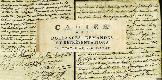 Les cahiers de doléances