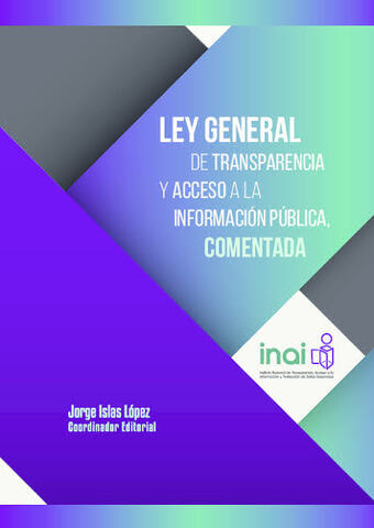 Ley general de transparencia. INAI