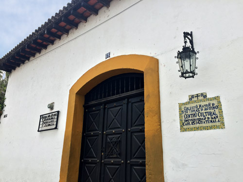 Escuela del Mayor de Santo Tomas