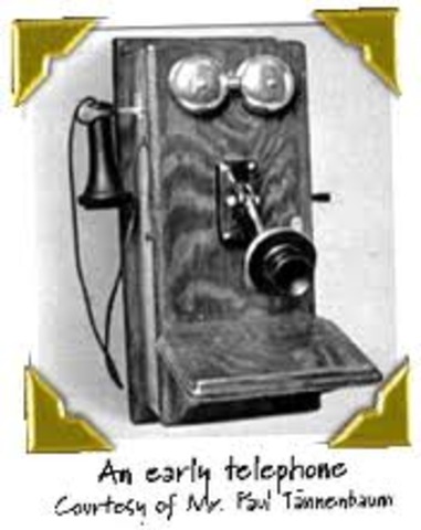 the first telephone