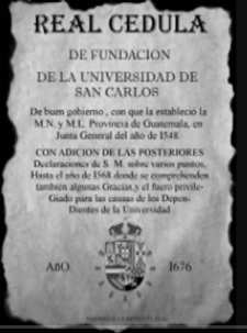 Cédula de Fundación