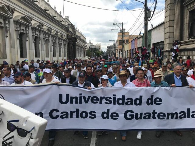 Manifestaciones universitarias