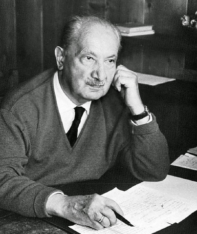 Existencialistas /  Martin Heidegger