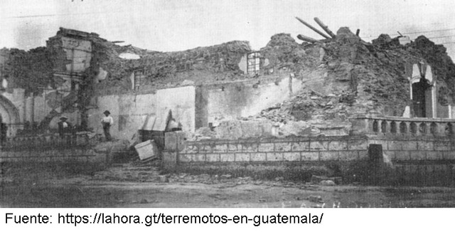 Terremoto y traslado