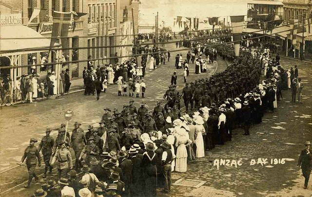 First ANZAC Day