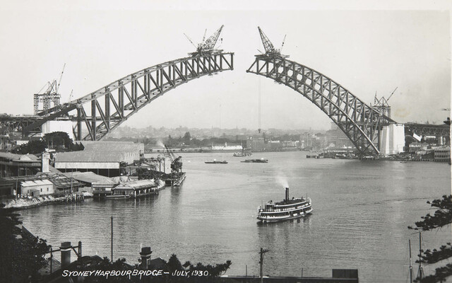 Sydney Harbour Bridge opens