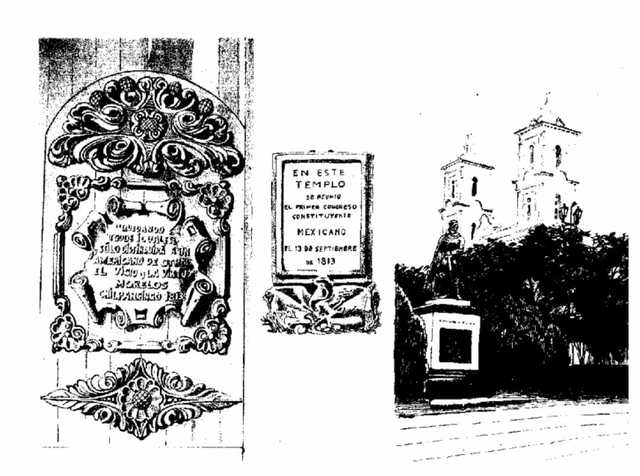 Composición Artística "Primer congreso de Anáhuac".