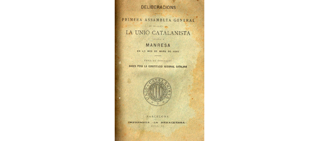 Se redactan las bases de Manresa