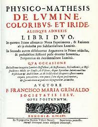 Padre Grimaldi e la diffrazione della luce