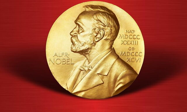 Pauling recibe el Premio Nobel de Química por su descripción de los enlaces químicos.