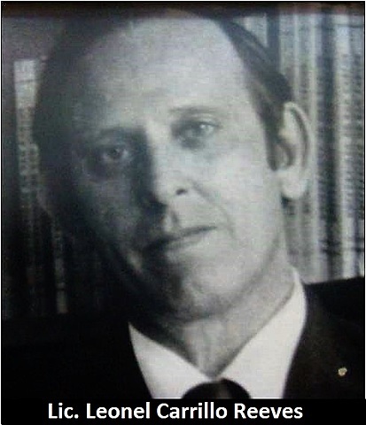 Es asesinado el Licenciado Leonel Carrillo Reeves