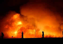 Ocurre un incendio