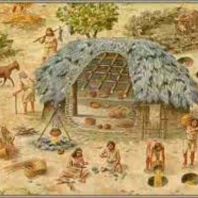 Timeline: Los Pueblos Primitivos.