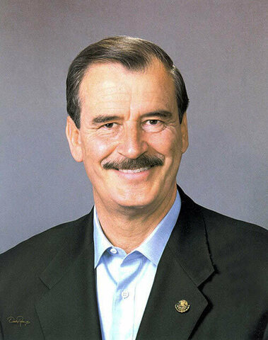 Vicente Fox is elected president of Mexico