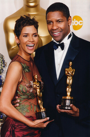 Denzel Washington and Halle Berry Oscar triumph
