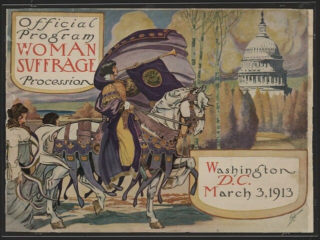 Woman suffrage Procession