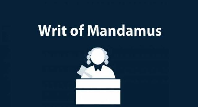 Writ of Mandamus