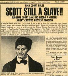 Dred Scott v. Sandford Case (Continued)