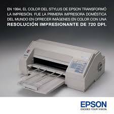 La primera impresora