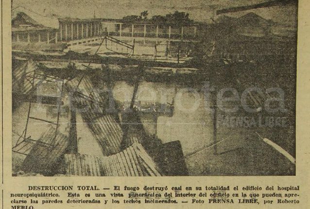 Incendio en el conservatorio de música donde estaba Medicina