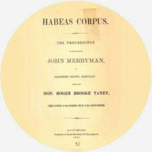 Writ of Habeas Corpus